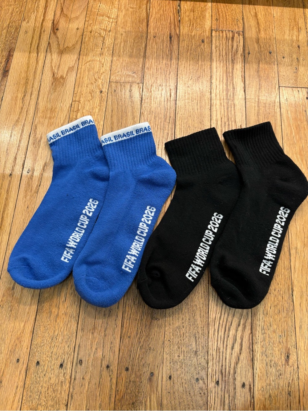Fifa ankle Socks Blue & Black Like New